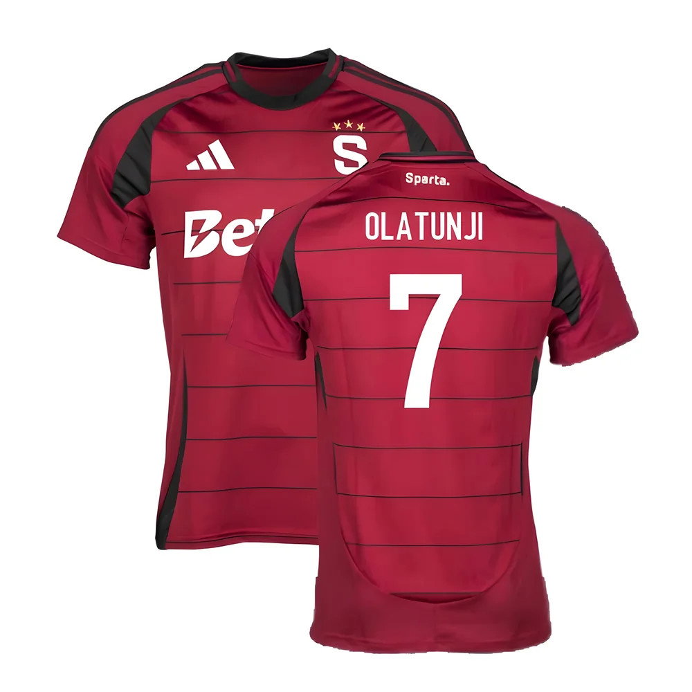 2024-2025 Sparta Prague Home Shirt (Olatunji 7)_0