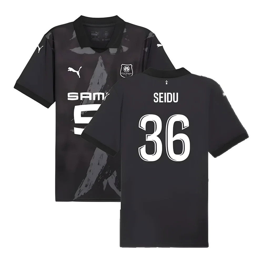 2024-2025 Stade Rennais Third Shirt (Seidu 36)_0