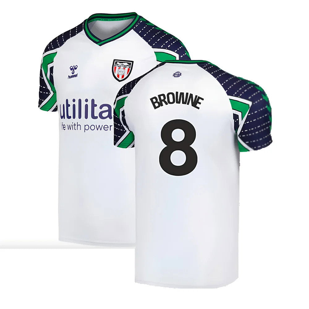 2024-2025 Sunderland Away Shirt (Kids) (Browne 8)_0