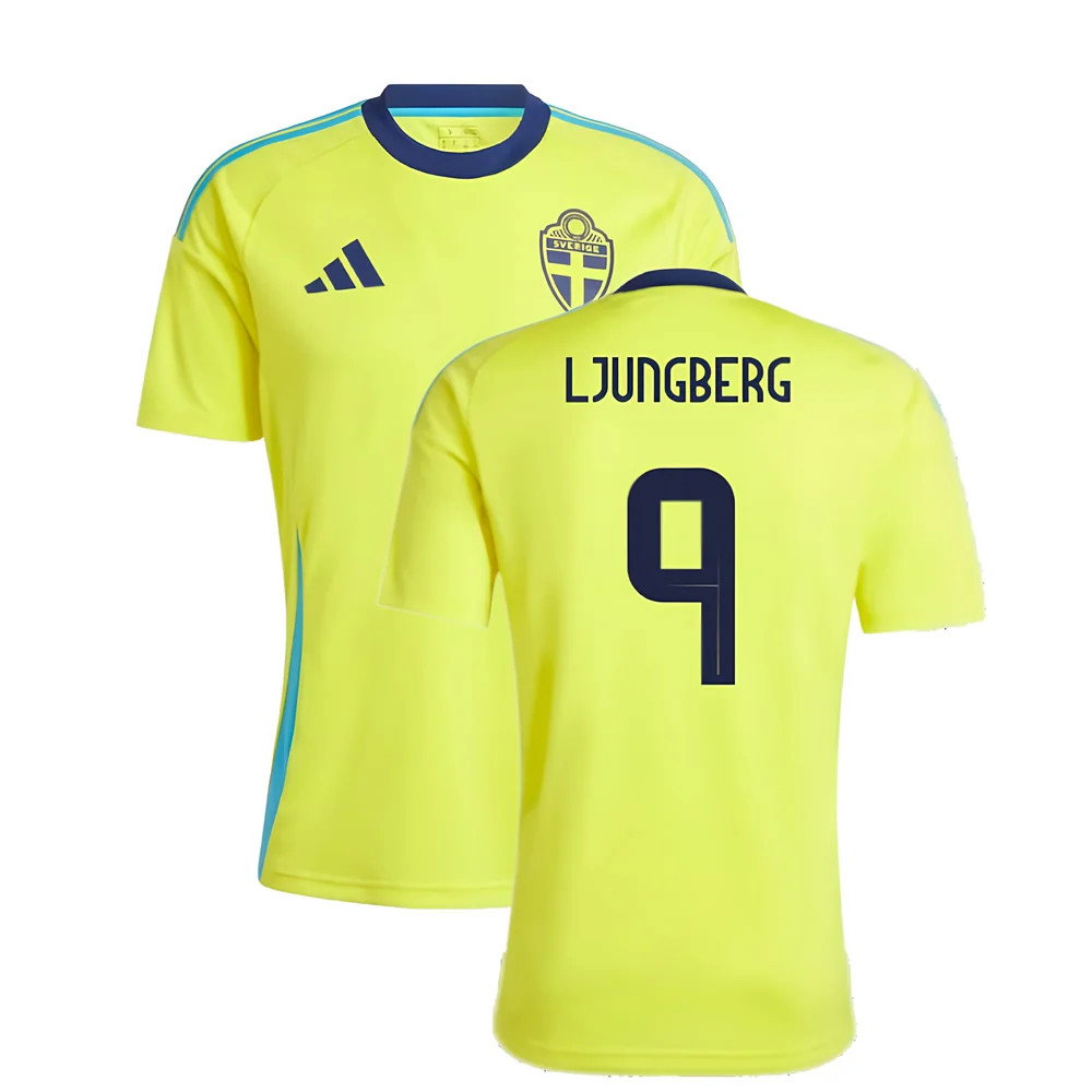 2024-2025 Sweden Home Fan Shirt (LJUNGBERG 9)_0