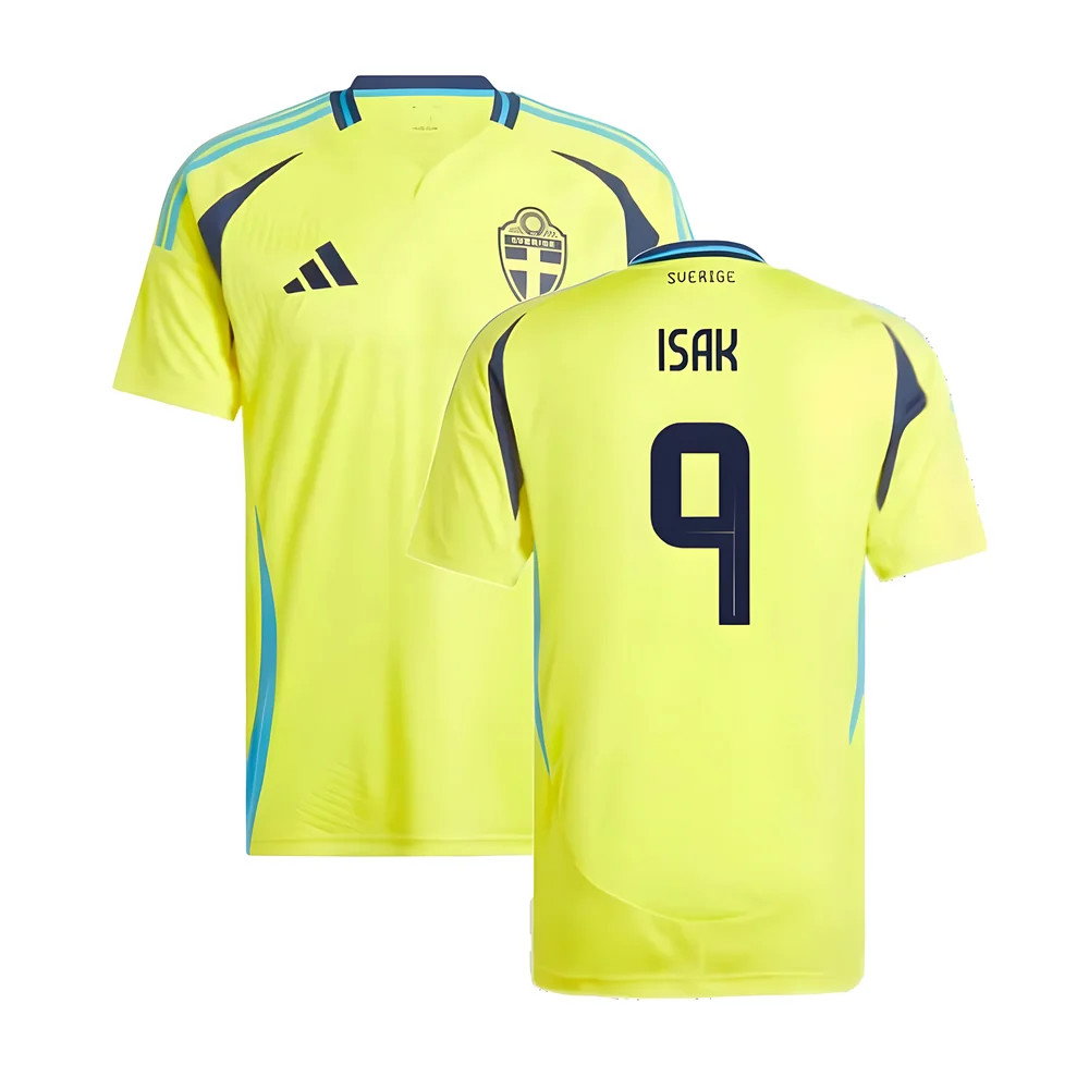 2024-2025 Sweden Home Shirt (ISAK 9)_0