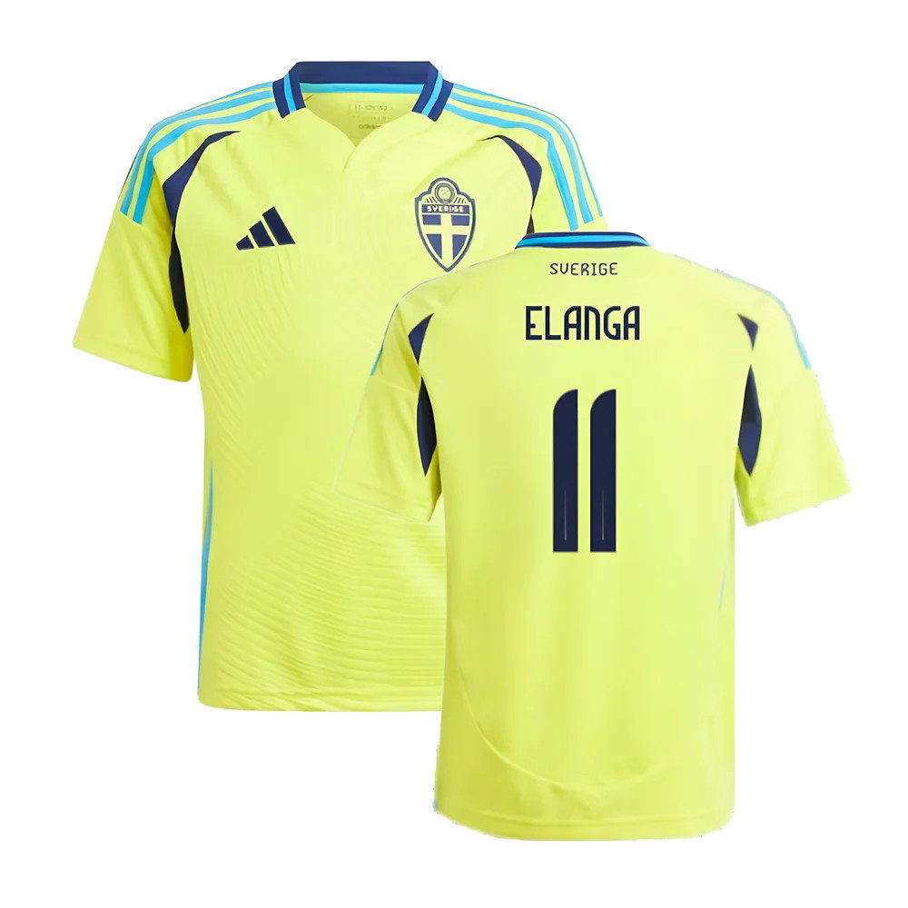 2024-2025 Sweden Home Shirt (Kids) (ELANGA 11)_0
