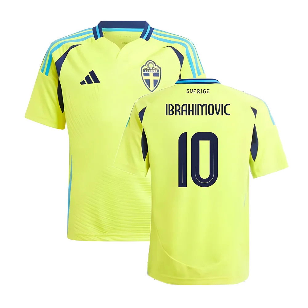 2024-2025 Sweden Home Shirt (Kids) (IBRAHIMOVIC 10)_0