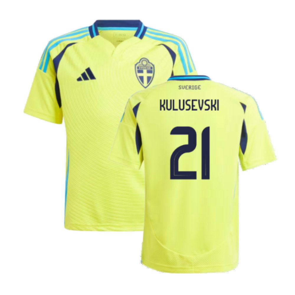 2024-2025 Sweden Home Shirt (Kids) (KULUSEVSKI 21)_0