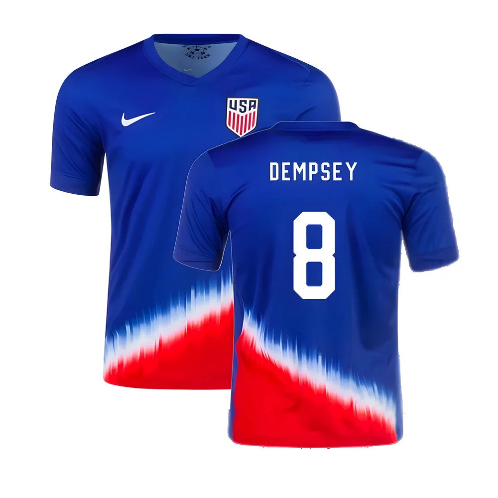 2024-2025 United States USA Away Shirt (DEMPSEY 8)_0