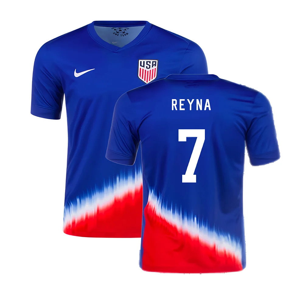 2024-2025 United States USA Away Shirt (REYNA 7)_0