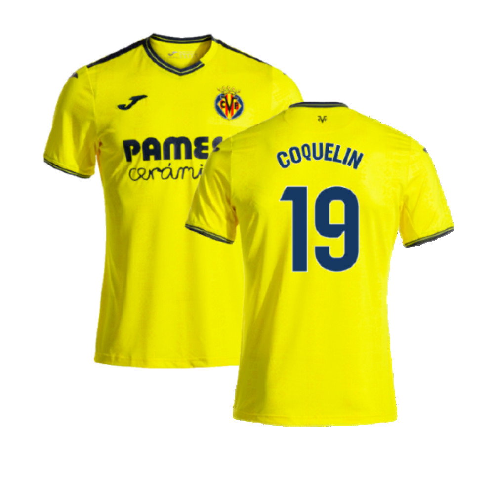 2024-2025 Villarreal Home Shirt (Coquelin 19)_0