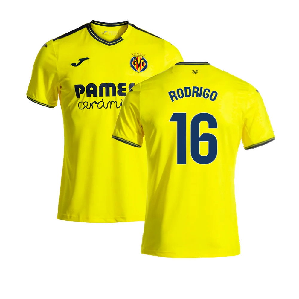 2024-2025 Villarreal Home Shirt (Rodrigo 16)_0