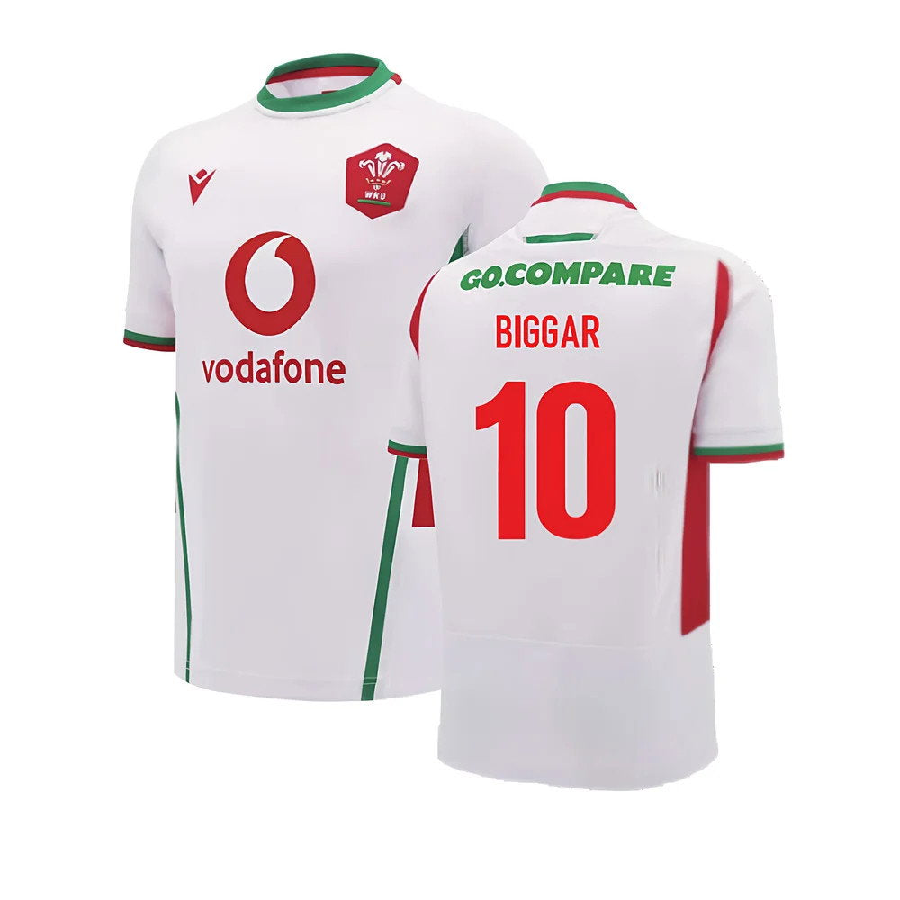 2024-2025 Wales Away Replica Rugby Shirt (Kids) (Biggar 10)_0