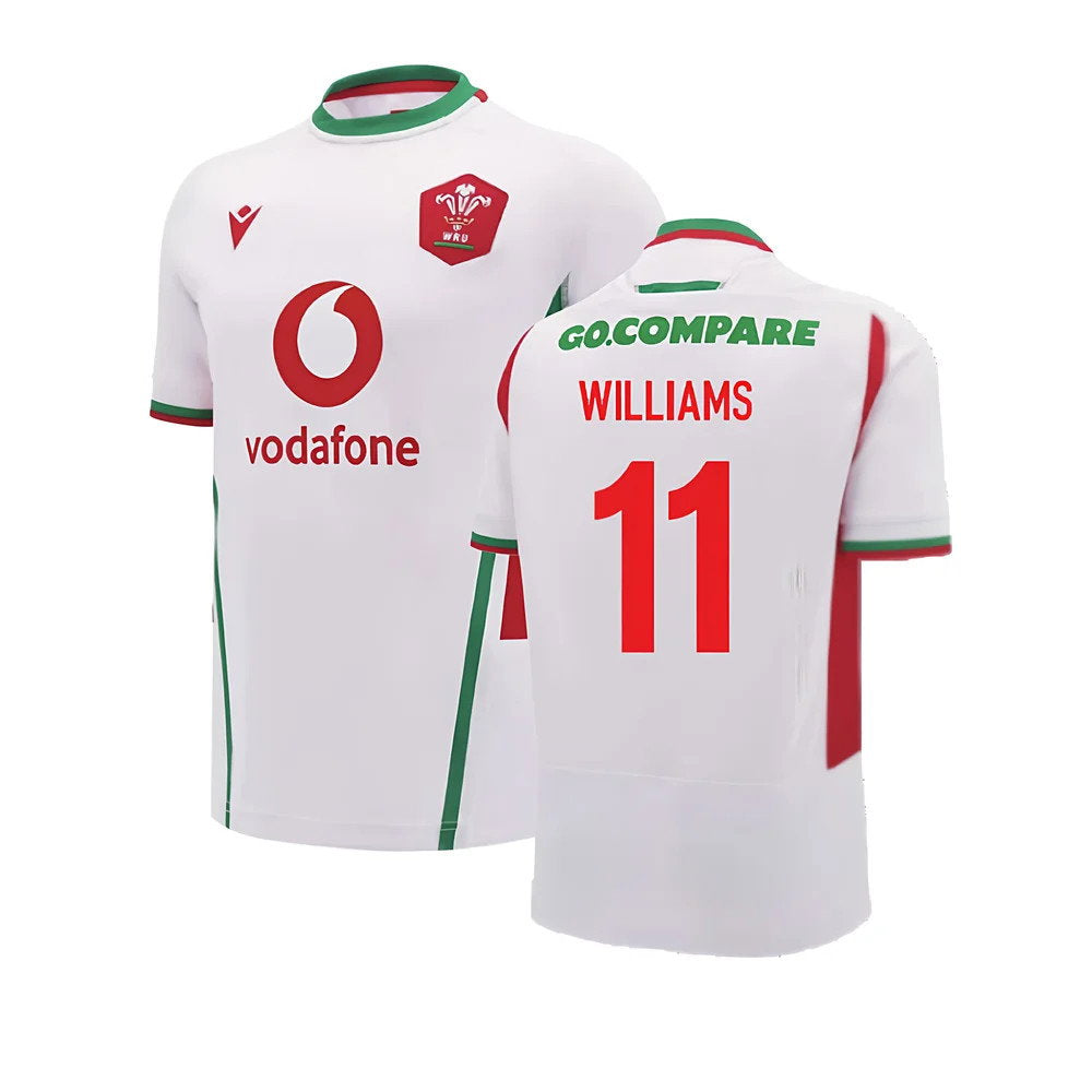2024-2025 Wales Away Replica Rugby Shirt (Kids) (Williams 11)_0
