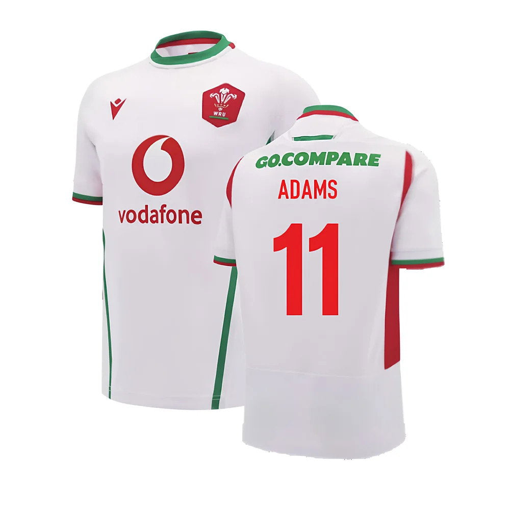 2024-2025 Wales Rugby Away Replica Shirt (Adams 11)_0