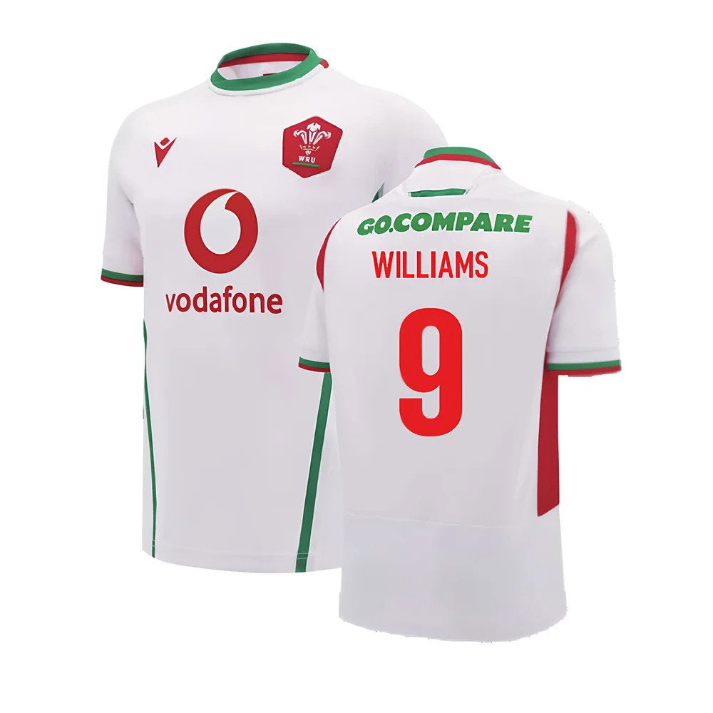 2024-2025 Wales Rugby Away Replica Shirt (Williams 9)_0