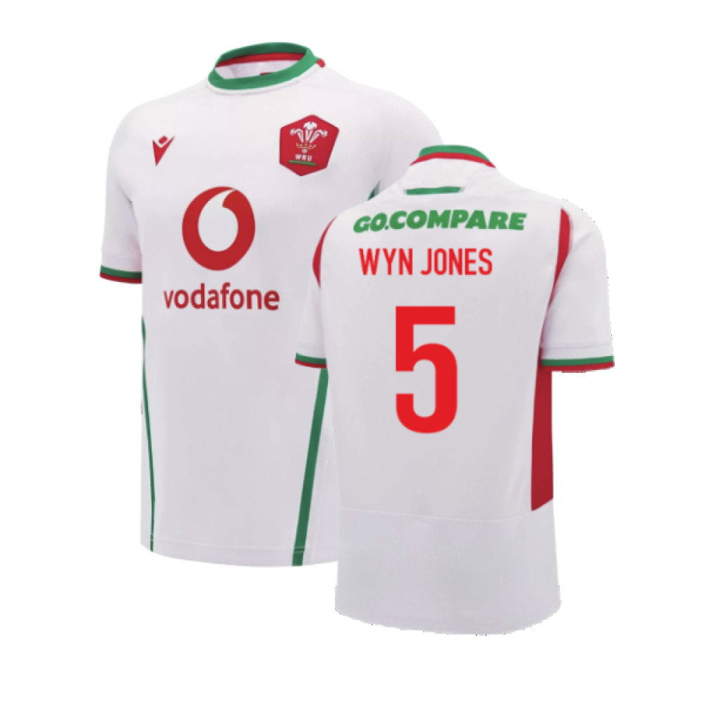 2024-2025 Wales Rugby Away Replica Shirt (Wyn Jones 5)_0