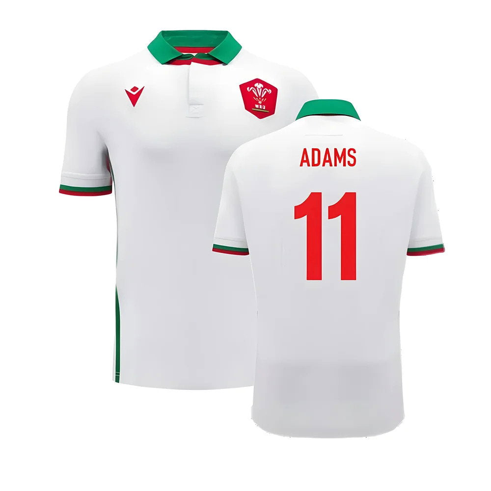 2024-2025 Wales WRU Away Cotton Rugby Shirt (Adams 11)_0