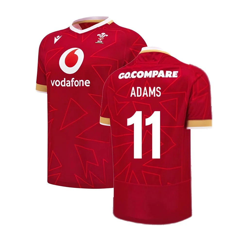 2024-2025 Wales WRU Home Pathway Poly Rugby Shirt (Adams 11)_0