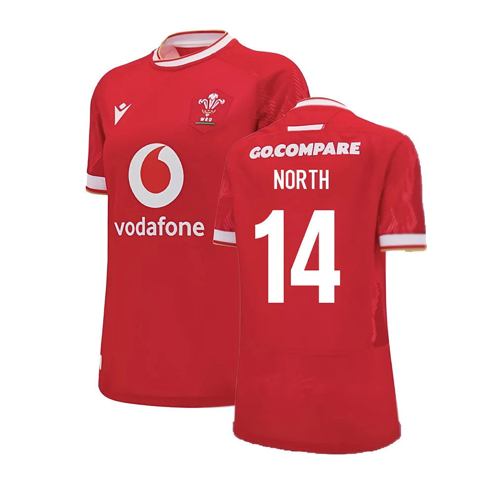 2024-2025 Wales WRU Home Replica Rugby Shirt (Womens) (North 14)_0