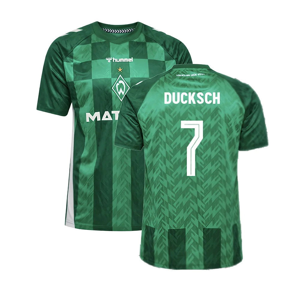 2024-2025 Werder Bremen Home Shirt (Ducksch 7)_0