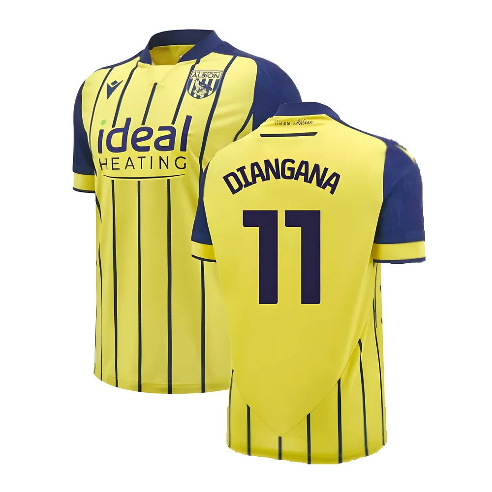 2024-2025 West Brom WBA Albion Away Shirt (Diangana 11)_0
