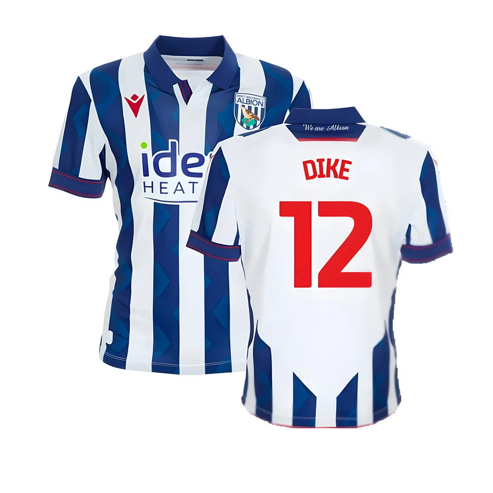 2024-2025 West Brom WBA Home Shirt (Dike 12)_0