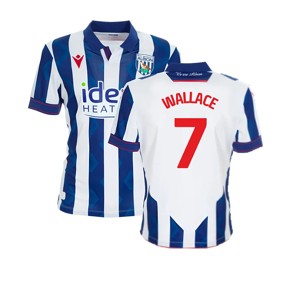 2024-2025 West Brom WBA Home Shirt (Wallace 7)_0