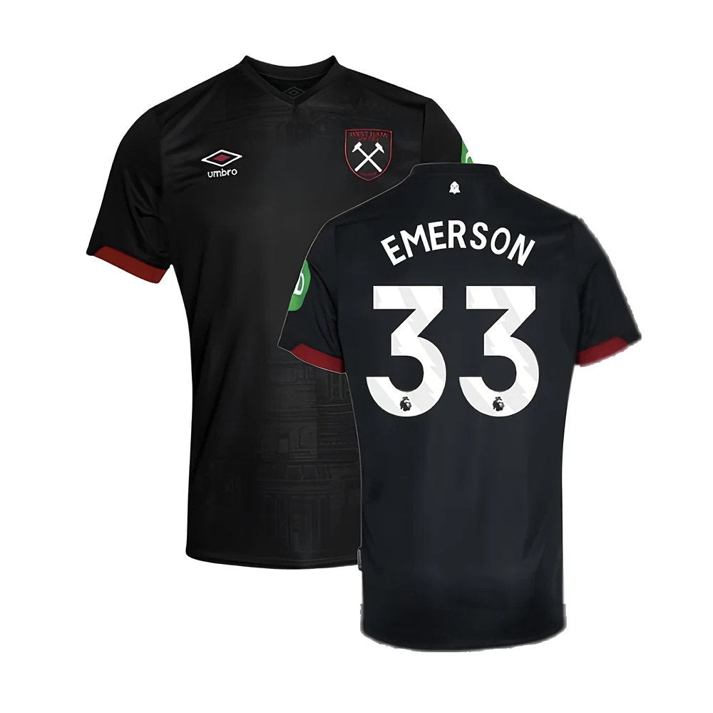 2024-2025 West Ham Away Shirt (Kids) (Emerson 33)_0