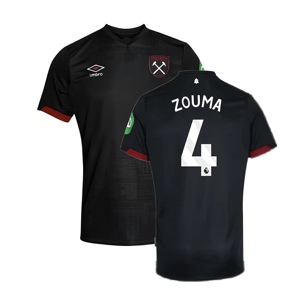 2024-2025 West Ham Away Shirt (Kids) (Zouma 4)_0