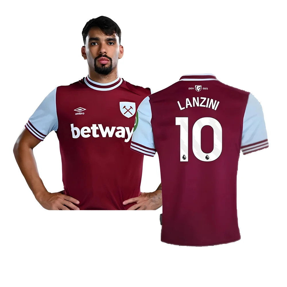 2024-2025 West Ham Home Shirt (Lanzini 10)_0