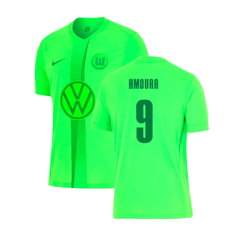 2024-2025 Wolfsburg Home Shirt (Amoura 9)_0