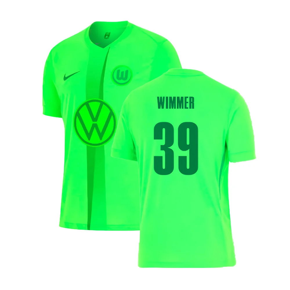 2024-2025 Wolfsburg Home Shirt (Wimmer 39)_0