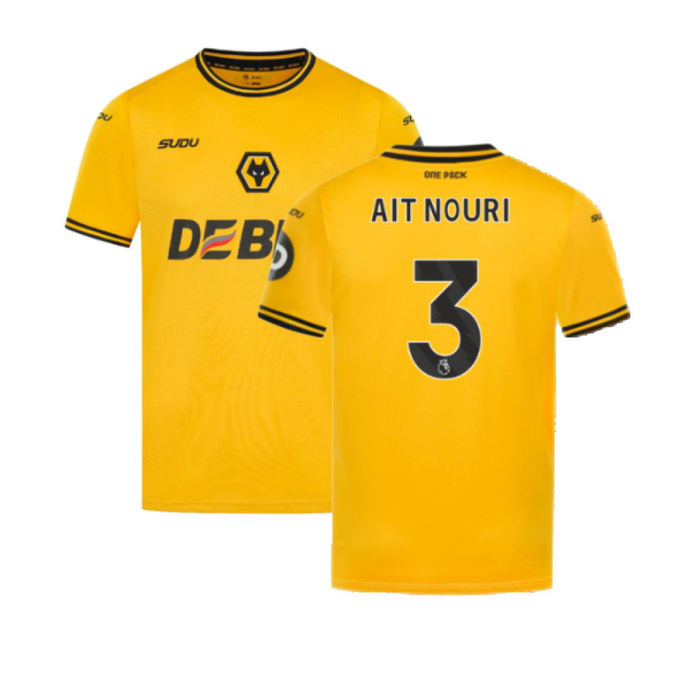 2024-2025 Wolves Home Shirt (Ait Nouri 3)_0