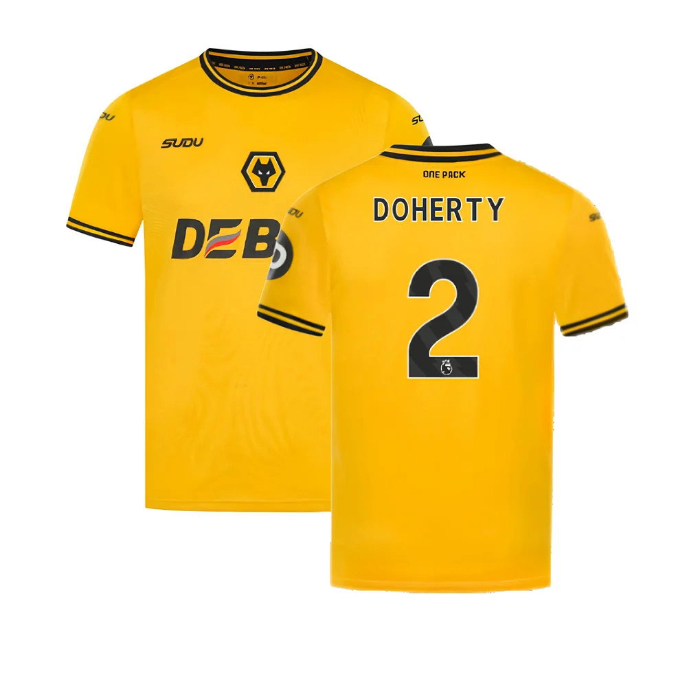 2024-2025 Wolves Home Shirt (Doherty 2)_0