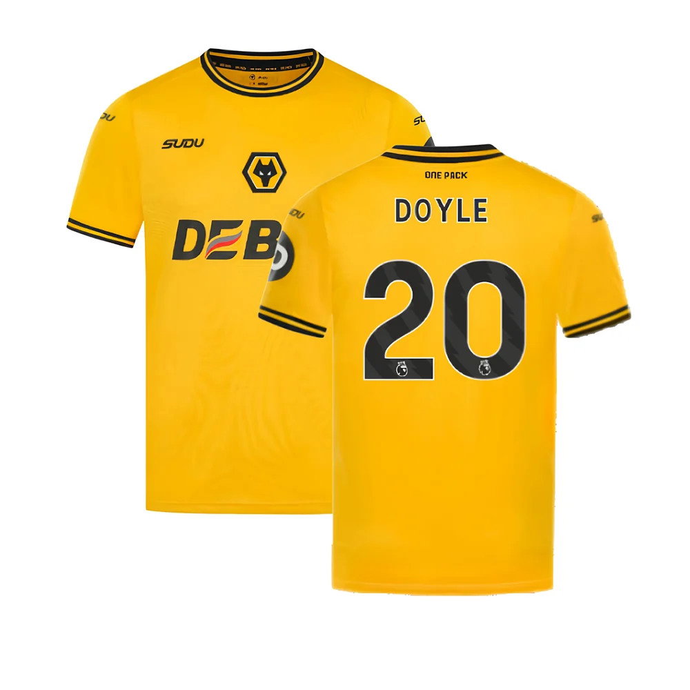 2024-2025 Wolves Home Shirt (Doyle 20)_0