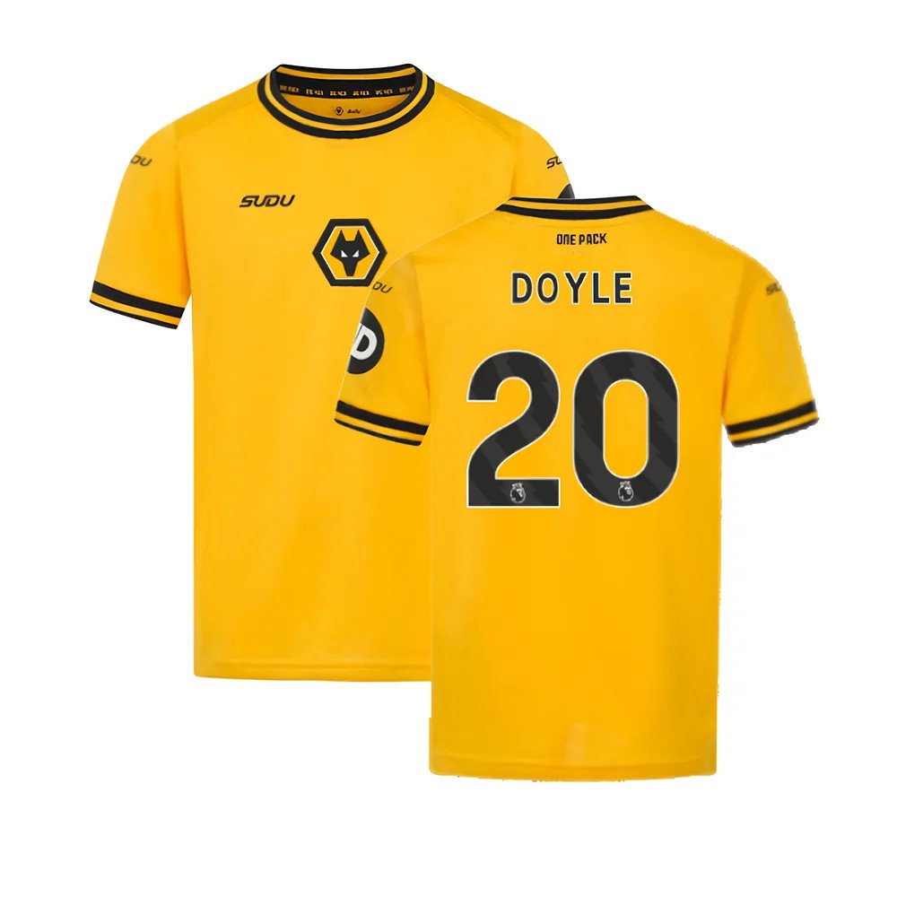 2024-2025 Wolves Home Shirt (Kids) (Doyle 20)_0
