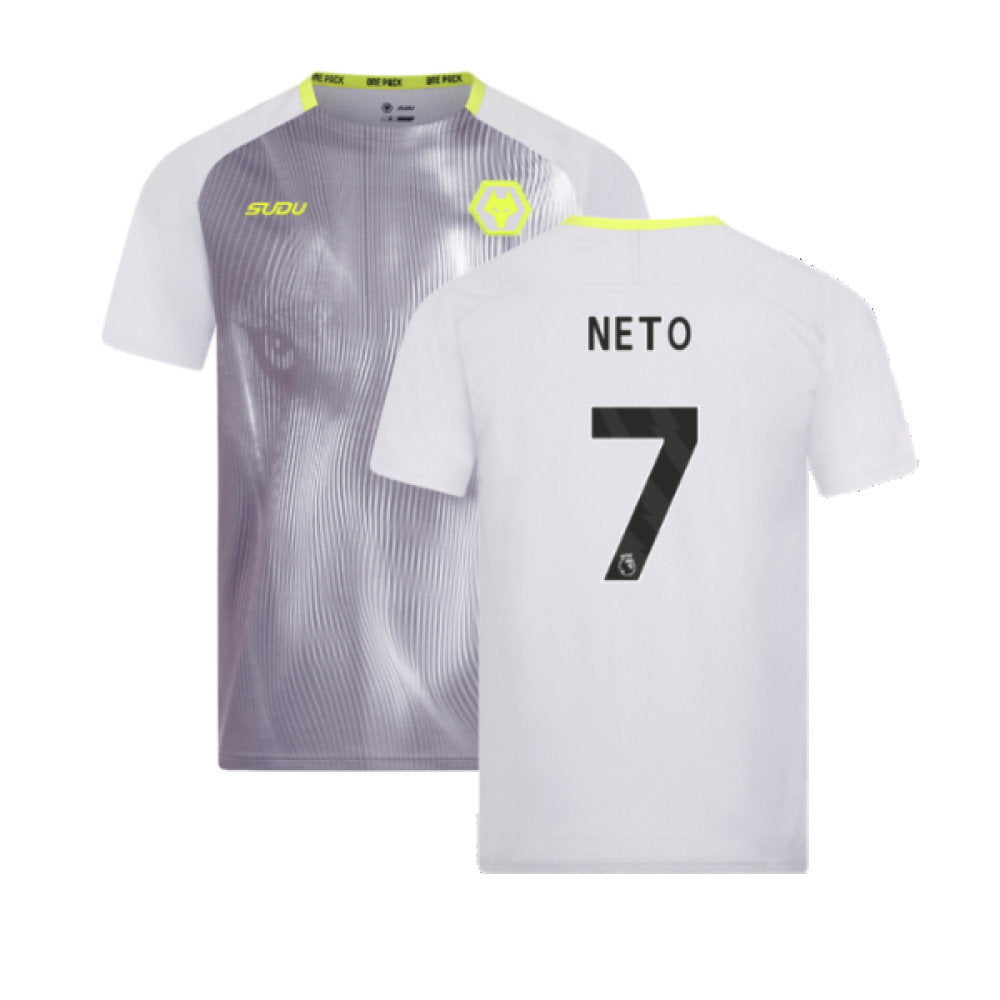 2024-2025 Wolves Players Training Shirt (Grey) (Neto 7)_0