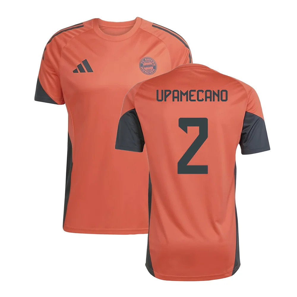 2025-2026 Bayern Munich Training Shirt (Easy Coral) (Upamecano 2)_0