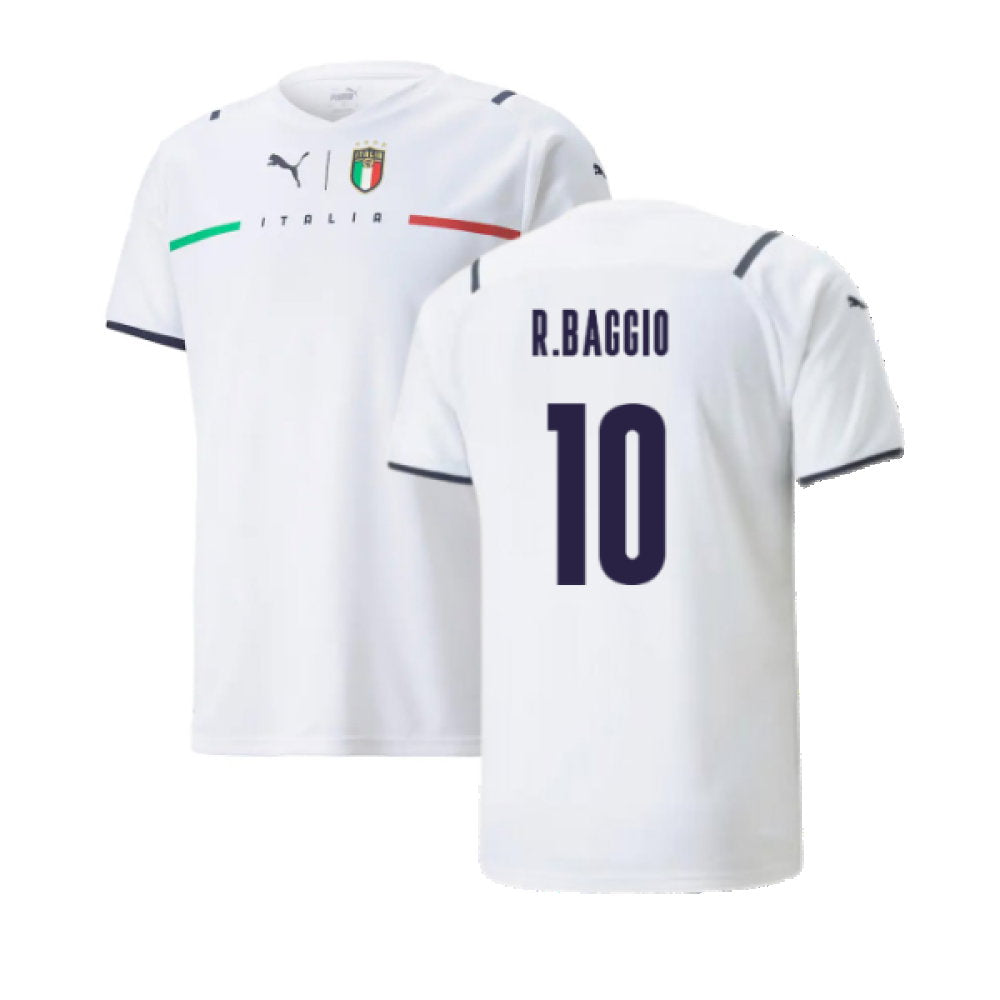 2021-2022 Italy Away Shirt (R.BAGGIO 10)_0