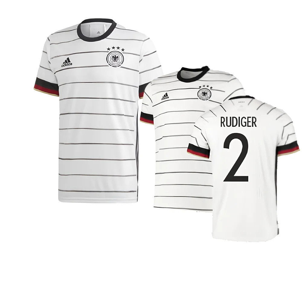 2020-2021 Germany Home Adidas Football Shirt (RUDIGER 2)_0