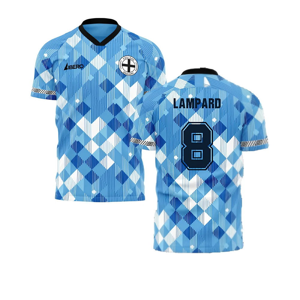 England 1990 Third Concept Football Shirt (Libero) (Lampard 8)_0