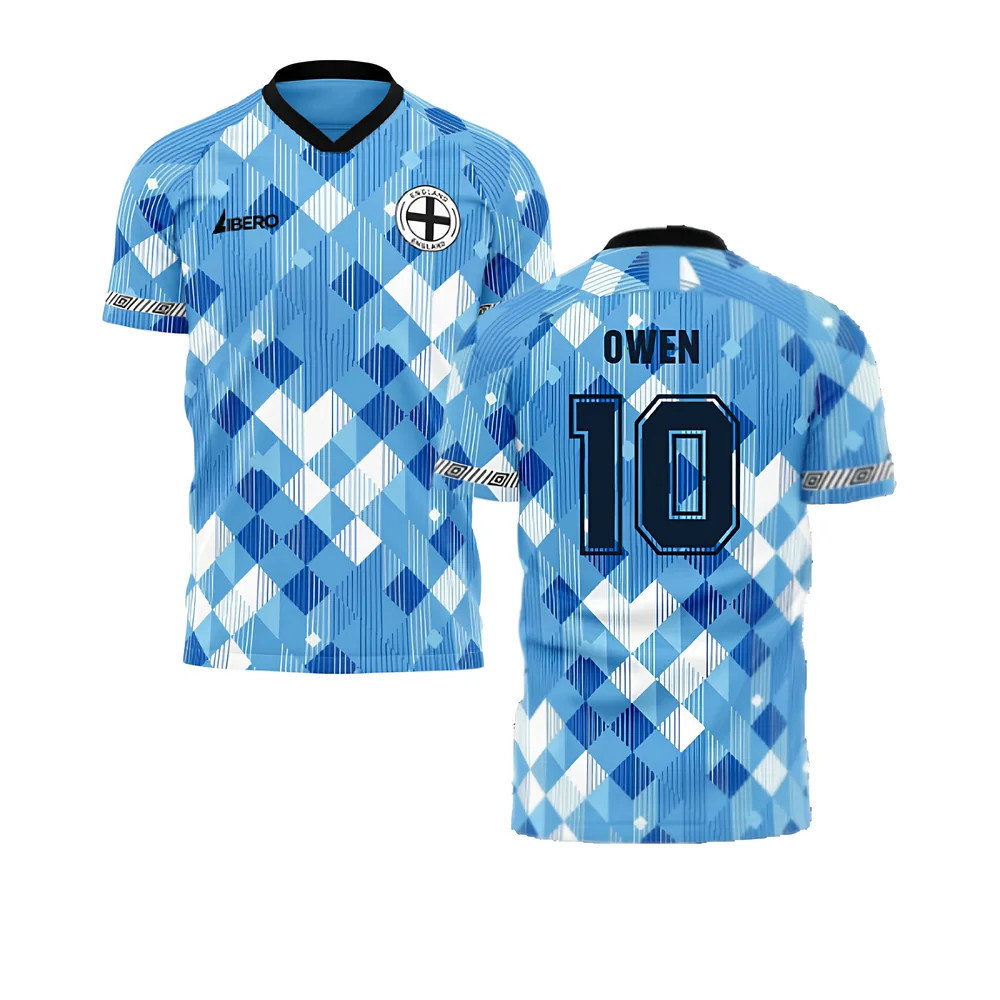England 1990 Third Concept Football Shirt (Libero) (Owen 10)_0