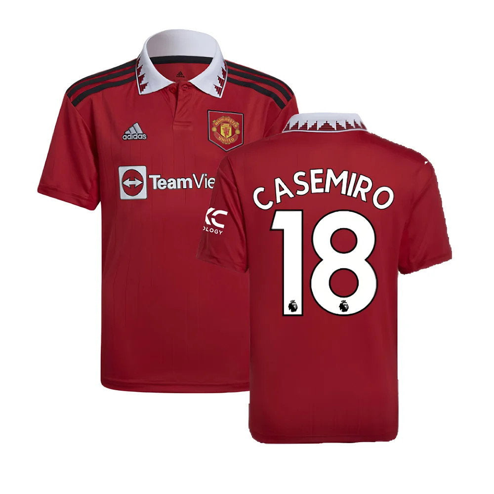 2022-2023 Man Utd Home Shirt (Kids) (CASEMIRO 18)_0