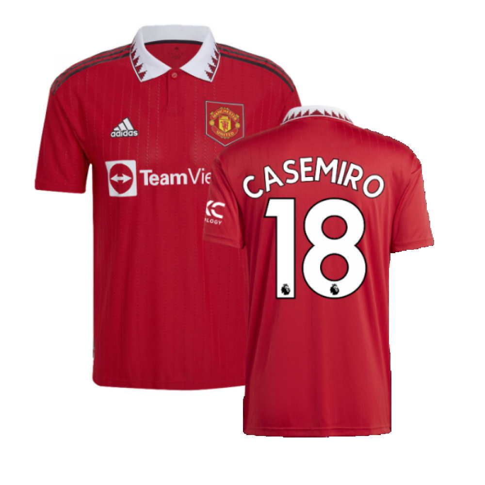 2022-2023 Man Utd Home Shirt (CASEMIRO 18)_0