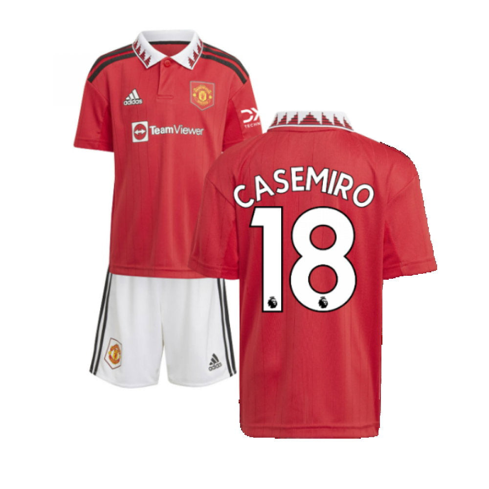 2022-2023 Man Utd Home Mini Kit (CASEMIRO 18)_0