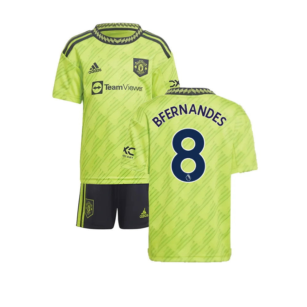 2022-2023 Man Utd Third Mini Kit (B  FERNANDES 8)_0