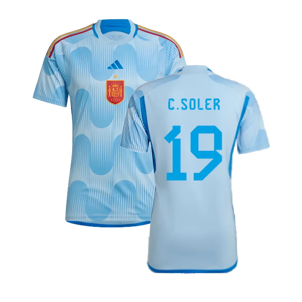 2022-2023 Spain Away Shirt (C.Soler 19)_0