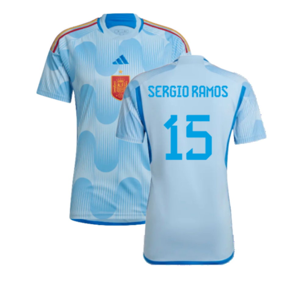 2022-2023 Spain Away Shirt (Sergio Ramos 15)_0