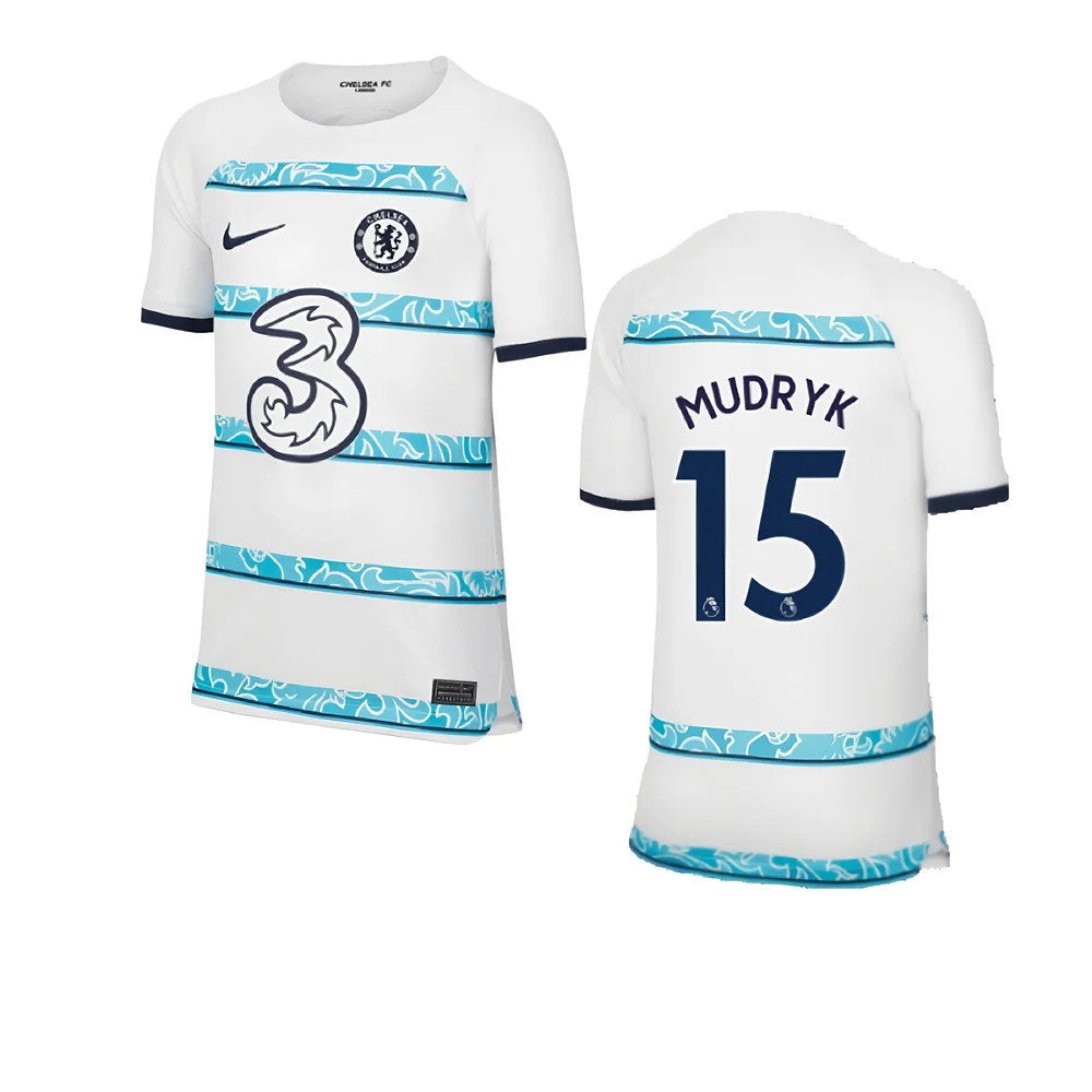 2022-2023 Chelsea Away Shirt (Kids) (Mudryk 15)_0