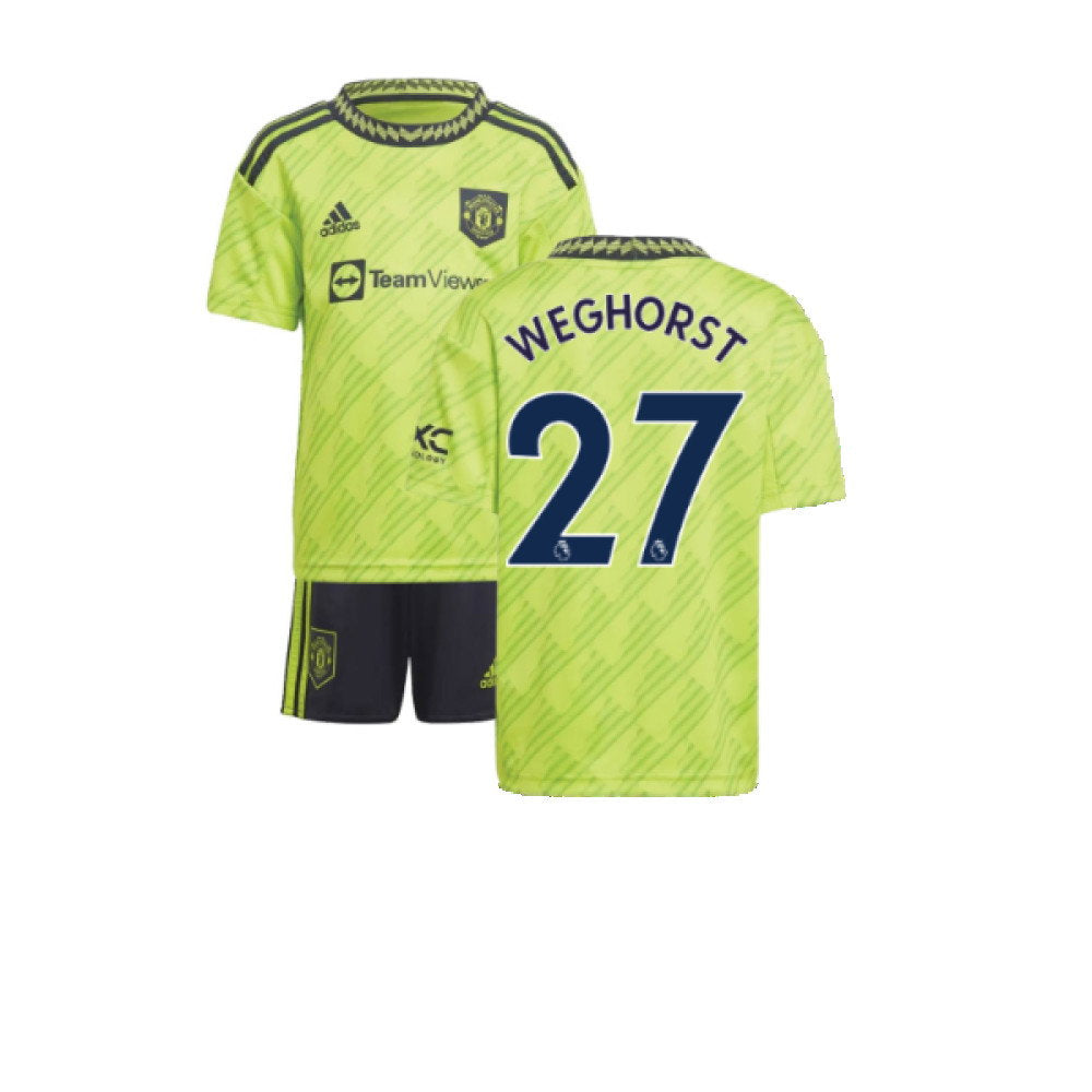 2022-2023 Man Utd Third Mini Kit (Weghorst 27)_0