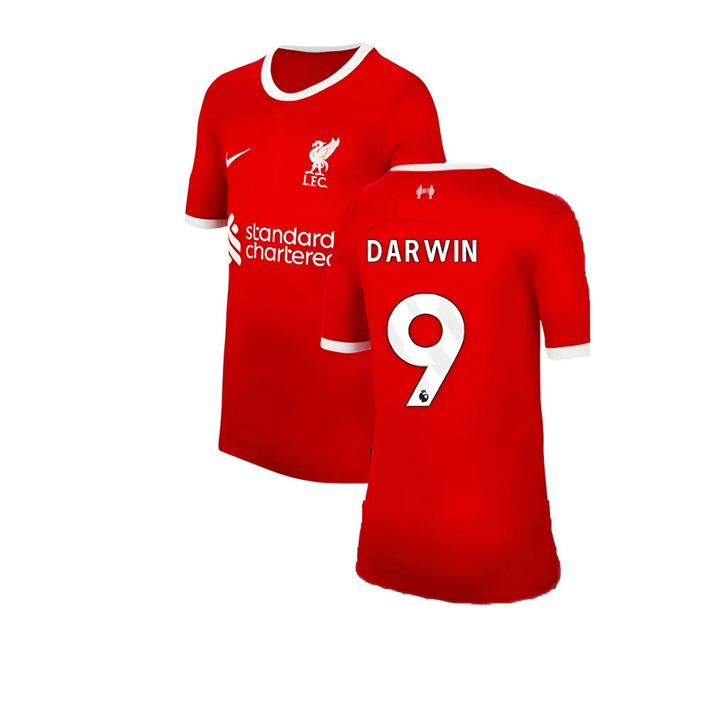 2023-2024 Liverpool Home Shirt (Kids) (Darwin 9)_0