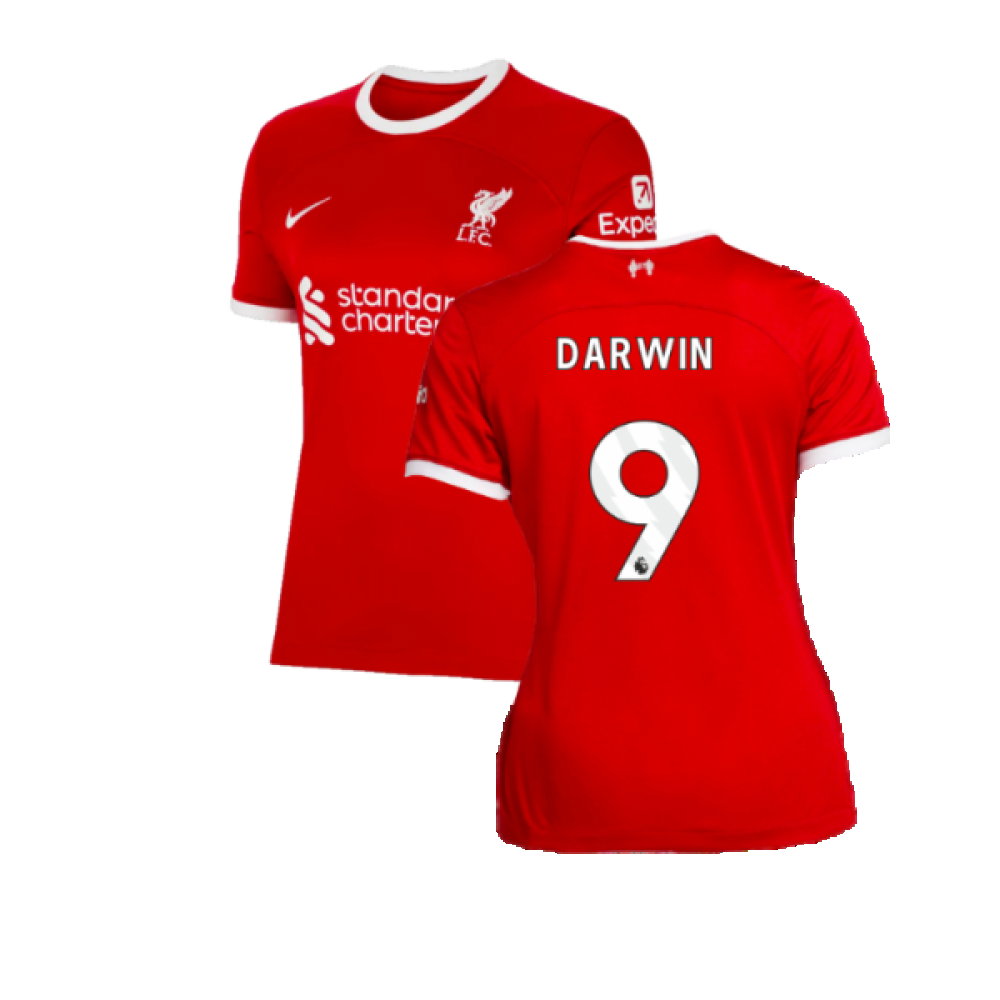 2023-2024 Liverpool Home Shirt (Ladies) (Darwin 9)_0