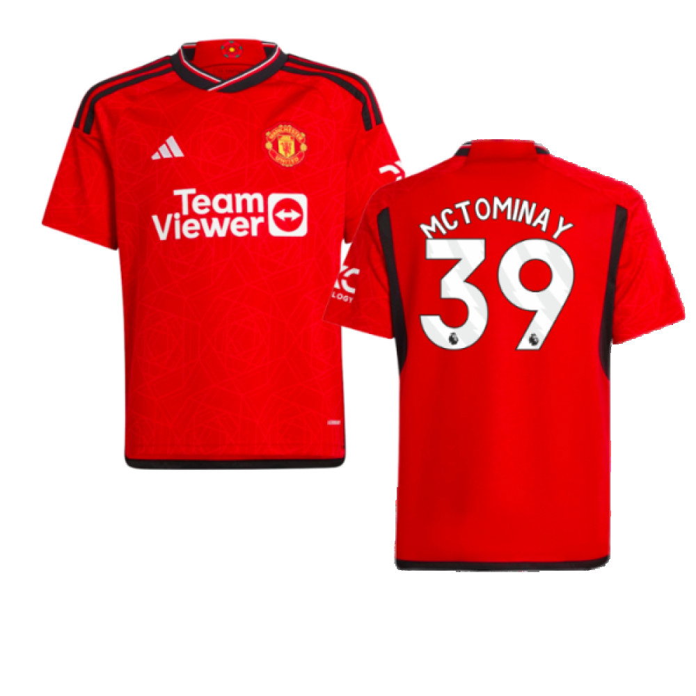 2023-2024 Man Utd Home Shirt (Kids) (McTominay 39)_0